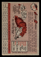 1958 Topps #221 Jerry Kindall Very Good RC Rookie  ID: 511889