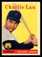 1958 Topps #448 Charley Lau Excellent RC Rookie 