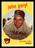 1959 Topps #77 John Goryl Excellent+  ID: 511981