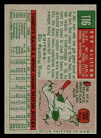 1959 Topps #116 Bob Allison Excellent+ RC Rookie  ID: 511990