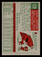 1959 Topps #129 Frank Herrera Excellent  ID: 511995