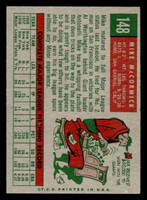 1959 Topps #148 Mike McCormick Excellent+  ID: 512006