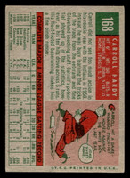 1959 Topps #168 Carroll Hardy Very Good  ID: 512012