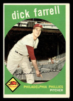 1959 Topps #175 Dick Farrell Excellent  ID: 512017