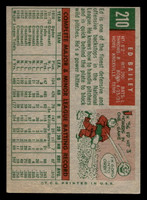 1959 Topps #210 Ed Bailey Excellent+  ID: 512035