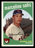 1959 Topps #214 Marcelino Solis Ex-Mint RC Rookie  ID: 512037
