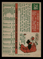 1959 Topps #256 Jerry Davie Excellent+ RC Rookie  ID: 512054