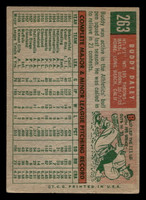 1959 Topps #263 Bud Daley Excellent  ID: 512059