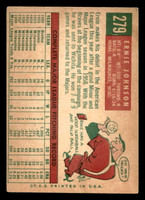 1959 Topps #279 Ernie Johnson Excellent+  ID: 512063