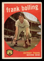 1959 Topps #280 Frank Bolling Very Good  ID: 512065