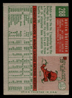 1959 Topps #288 Dutch Dotterer Excellent  ID: 512068