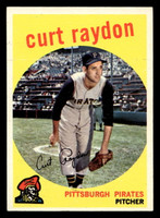 1959 Topps #305 Curt Raydon Ex-Mint RC Rookie  ID: 512078