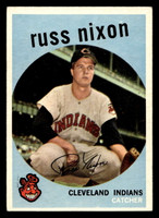 1959 Topps #344 Russ Nixon Excellent+  ID: 512094