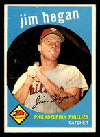 1959 Topps #372 Jim Hegan Excellent+ 