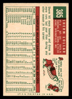 1959 Topps #385 Sherm Lollar Ex-Mint  ID: 512119