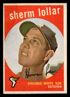 1959 Topps #385 Sherm Lollar Ex-Mint  ID: 512120