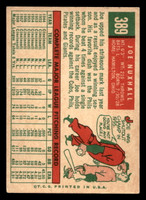 1959 Topps #389 Joe Nuxhall Very Good  ID: 512122