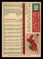1959 Topps #394 Randy Jackson Excellent+  ID: 512126