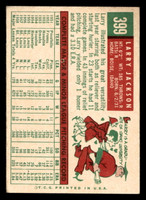 1959 Topps #399 Larry Jackson Excellent+  ID: 512127