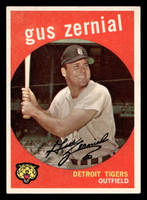 1959 Topps #409 Gus Zernial Excellent+  ID: 512142