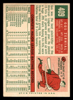 1959 Topps #409 Gus Zernial Excellent+  ID: 512142