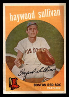 1959 Topps #416 Haywood Sullivan ERR Good 