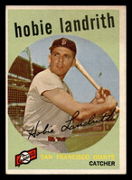 1959 Topps #422 Hobie Landrith Excellent+  ID: 512156
