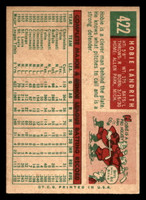 1959 Topps #422 Hobie Landrith Excellent+  ID: 512156