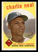 1959 Topps #427 Charlie Neal Ex-Mint  ID: 512161