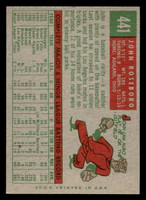 1959 Topps #441 John Roseboro Excellent  ID: 512170