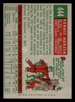 1959 Topps #444 Ron Hansen Near Mint RC Rookie 