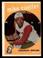 1959 Topps #518 Mike Cuellar UER Excellent RC Rookie Miscut 