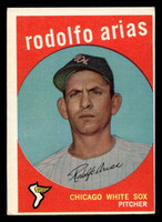 1959 Topps #537 Rodolfo Arias Excellent RC Rookie  ID: 512219