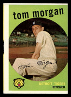 1959 Topps #545 Tom Morgan Excellent Miscut 