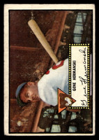 1952 Topps #16 Gene Hermanski Very Good Black Back  ID: 512265