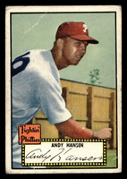1952 Topps #74 Andy Hansen Good RC Rookie Black Back 
