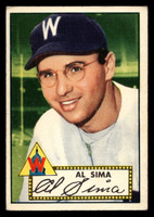 1952 Topps #93 Al Sima Excellent+ RC Rookie 
