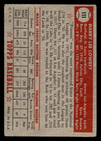 1952 Topps #111 Peanuts Lowrey Very Good 