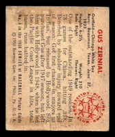 1950 Bowman #4 Gus Zernial VG-EX RC Rookie 