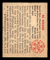 1950 Bowman #15 Al Kozar Excellent+ 