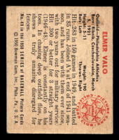 1950 Bowman #49 Elmer Valo Excellent+ 