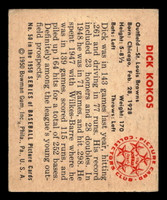 1950 Bowman #50 Dick Kokos VG-EX 