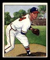 1950 Bowman #57 Vern Bickford Excellent+ 