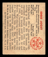 1950 Bowman #103 Eddie Joost Excellent+ 