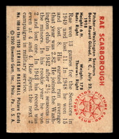 1950 Bowman #108 Ray Scarborough Excellent+ 