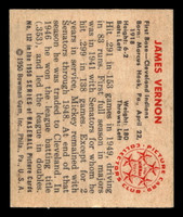 1950 Bowman #132 James Vernon Excellent+ 