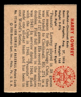 1950 Bowman #172 Peanuts Lowrey Excellent 