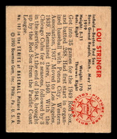 1950 Bowman #187 Lou Stringer Excellent+ Red Sox