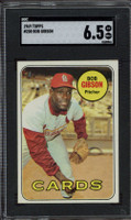 1969 Topps #200 Bob Gibson Cardinals SGC 6.5 EX-Mint+