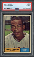 1961 Topps #350 Ernie Banks Cubs PSA 6 EX-Mint